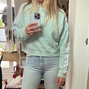 Adidas cropped hoodie